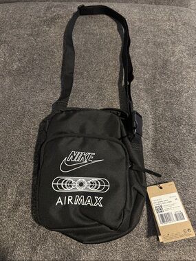 Nike Black Air Max Waist/Crossbody Pouch